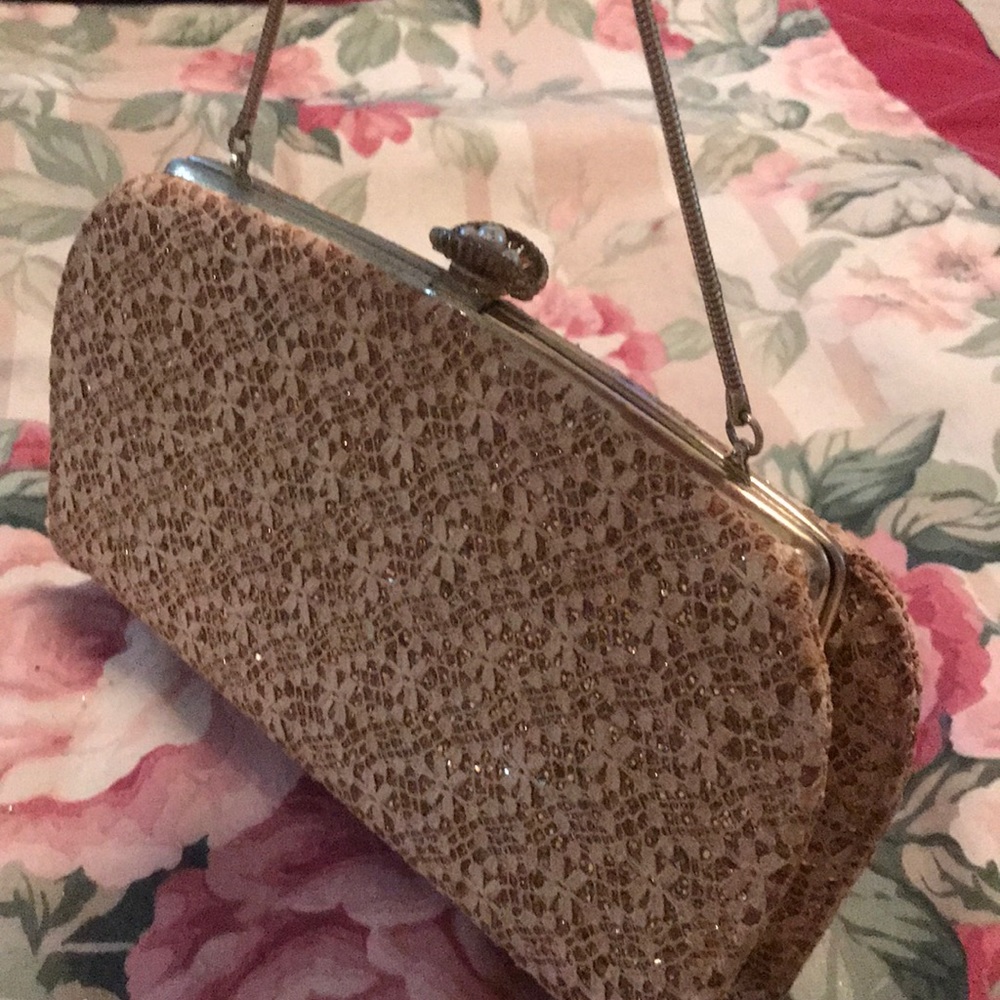 Vintage clutch evening tote